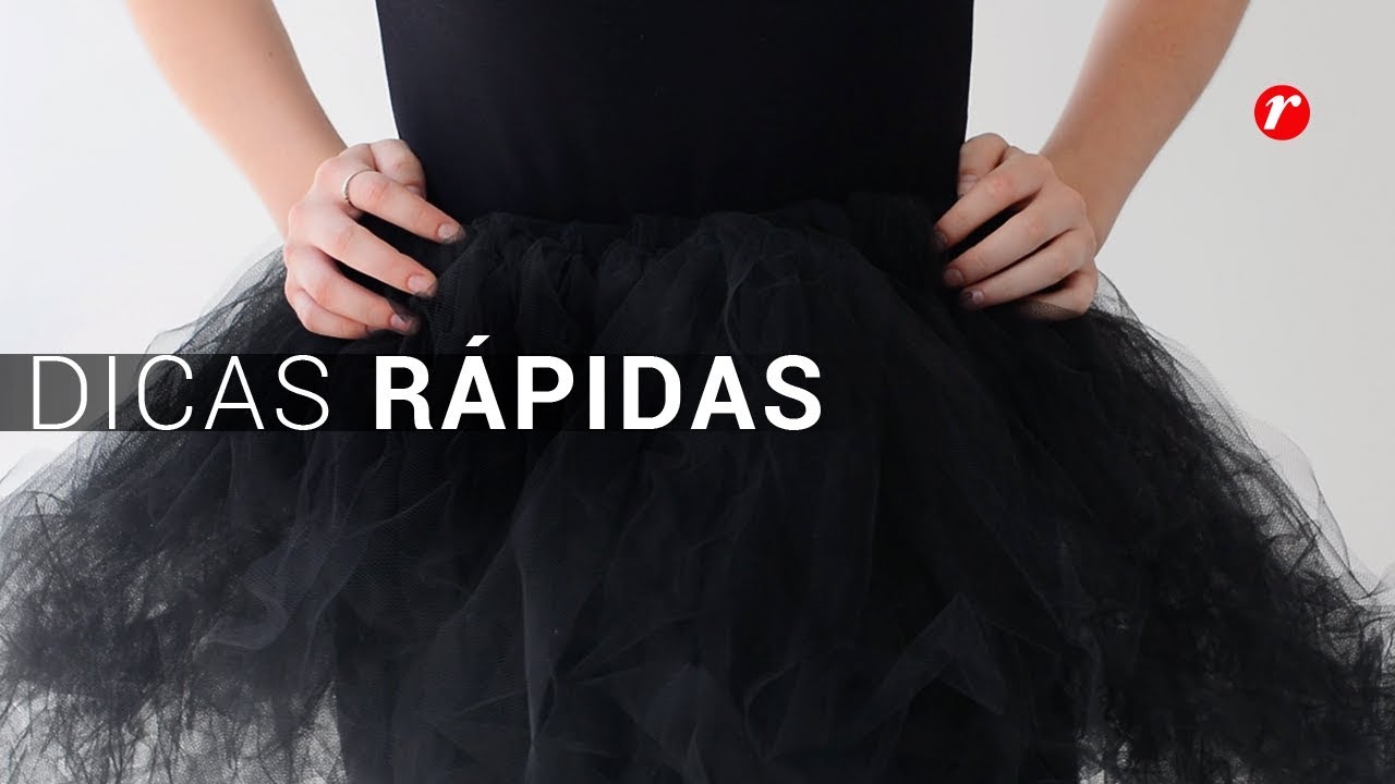 Fantasia de bruxa: Como fazer saia de tule | Dicas Renner