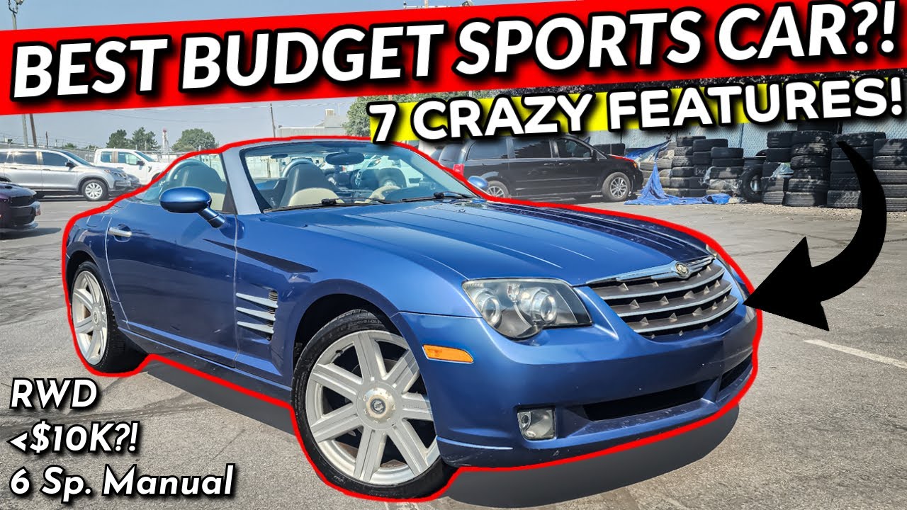 7 RIDICULOUS FEATURES that make the CHRYSLER CROSSIFRE the BEST BUDGET SPORTS CAR under 10K!