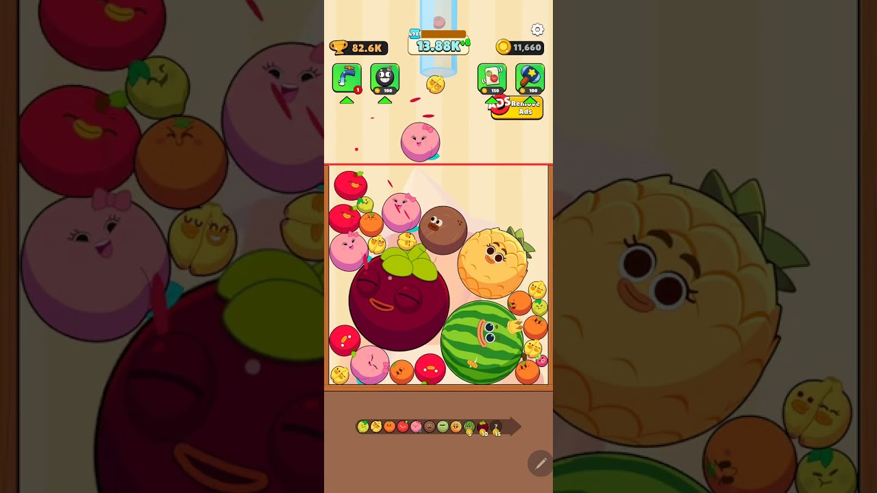 Fruits Clash #games #trendingshorts #viralvideo #gaming #fruitsclash #pzgames #gamingbypz #trending 