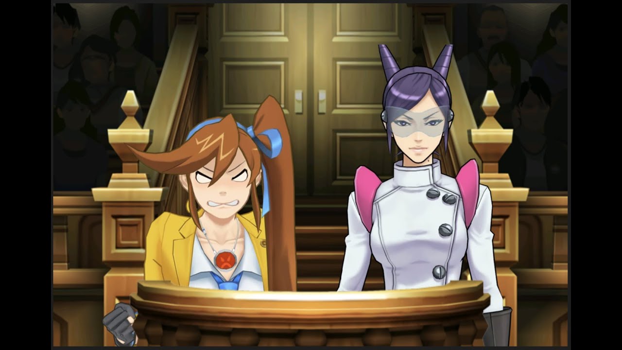 Ace Attorney but Everyone shows in a more Accurate Heights (objection.lol)