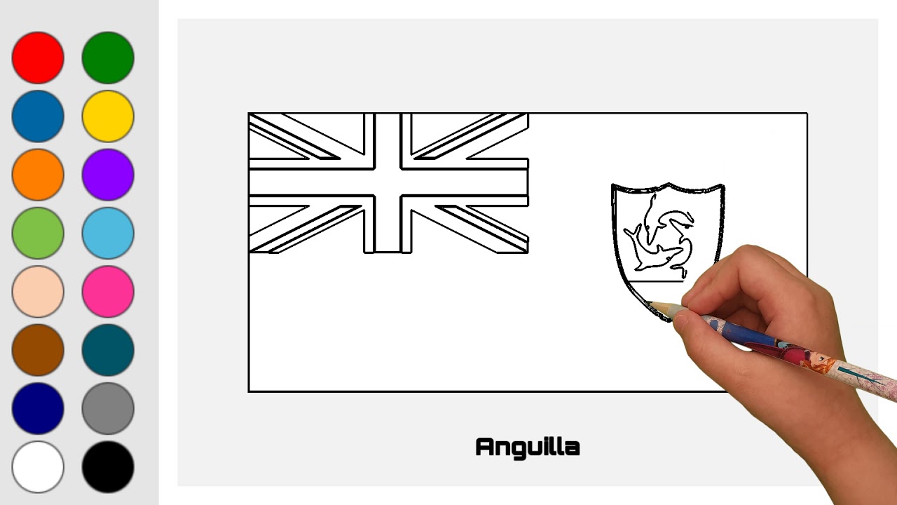 Flag of Anguilla - North America