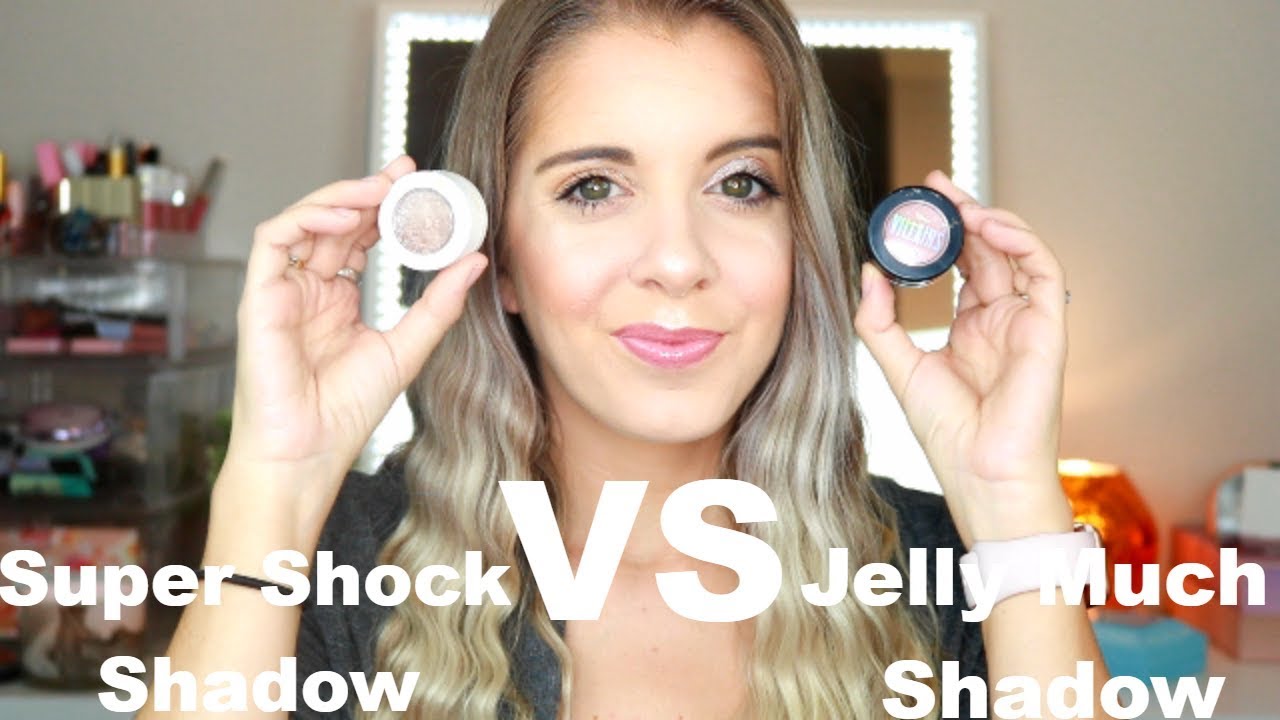 Colourpop Super Shock Shadow VS Jelly Much Shadow