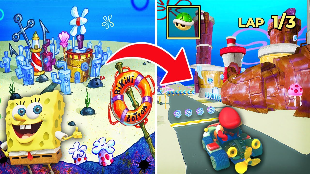 What if Mario Kart Tracks are from DIFFERENT Franchises?
