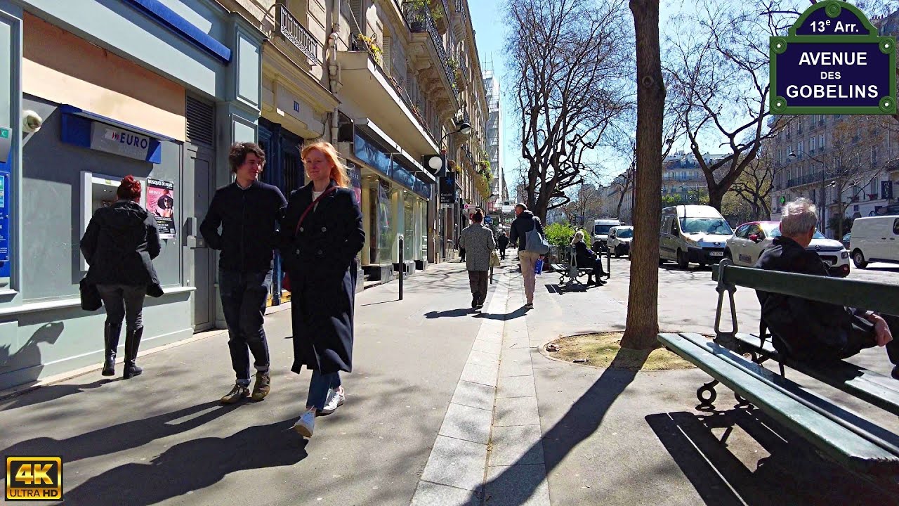 Avenue des Gobelins ➡ Place d'Italie - Walk in Paris