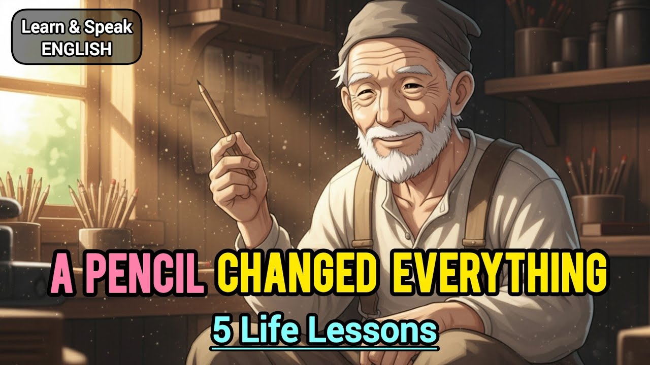 The Pencil’s Five Lessons | A Deep Motivational Story | Literal Tales