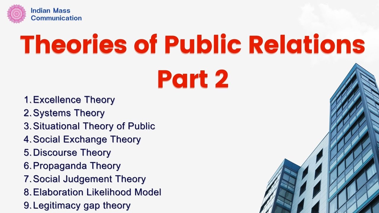 5.6 Theories of Public Relations  Part 2| UGC Net Journalism and Mass Communication|CUET PG | COQP17