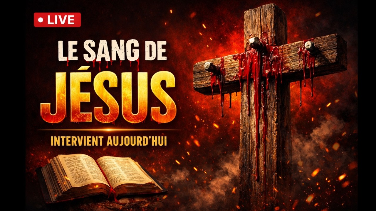 🔴Prière Puissante de Protection, Victoire et Délivrance | LE SANG DE JÉSUS INTERVIENT AUJOURD’HUI