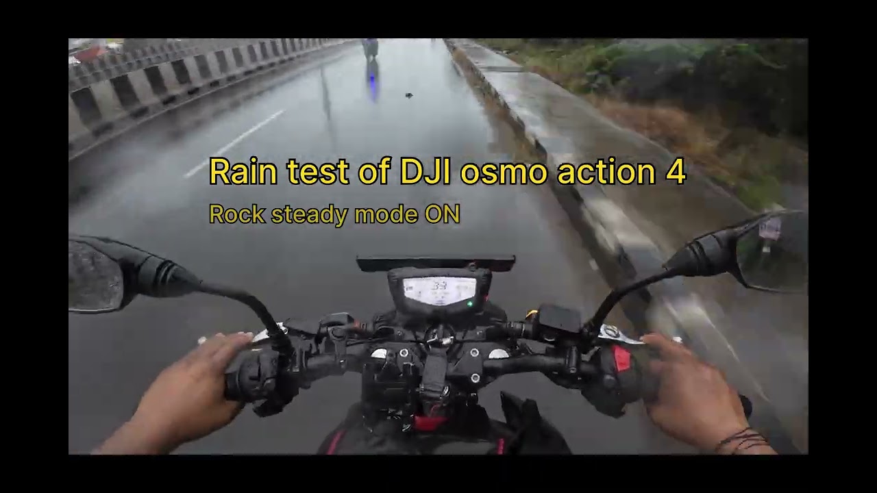 DJI Osmo Action 4 Rain Test 🌧️ | Can It Survive Heavy Rain?