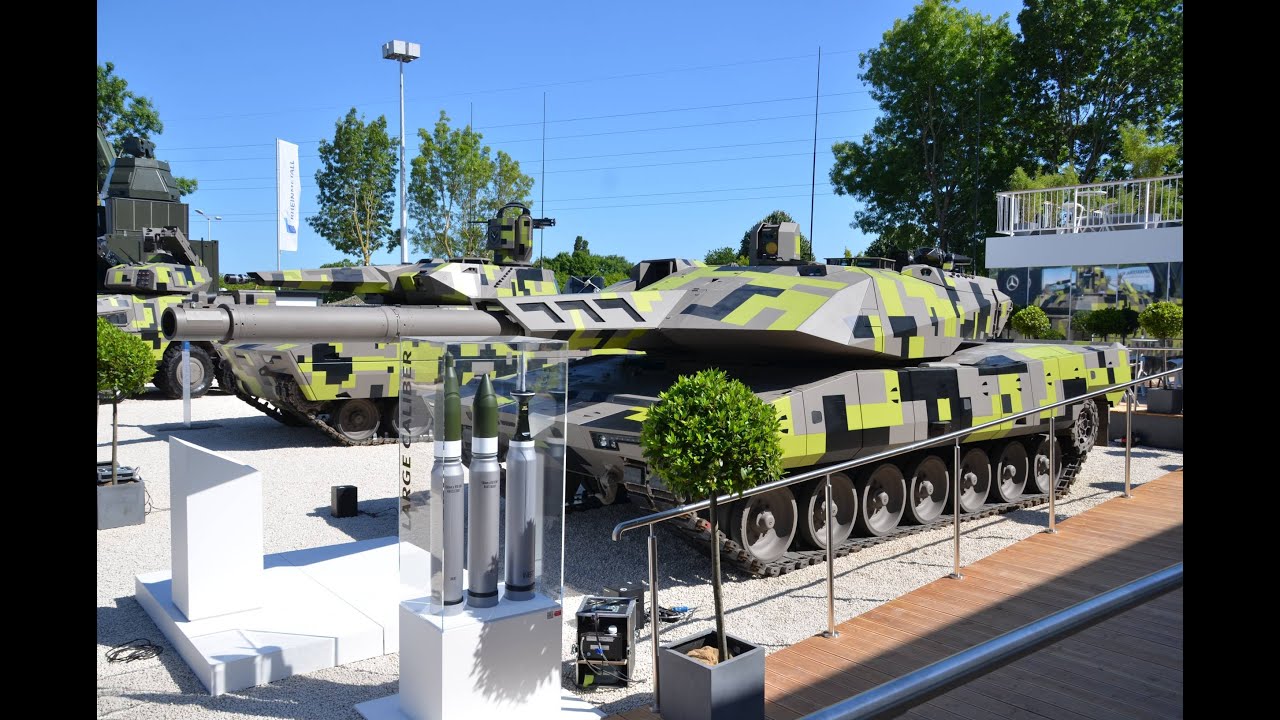 Discover KF51 Panther MBT Main BattleTank from German company Rheinmetall Germany Eurosatory 2022