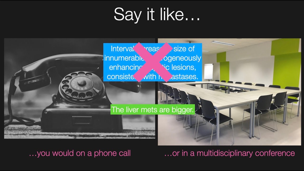 General Radiology Lecture: Revving up the Radiology Report