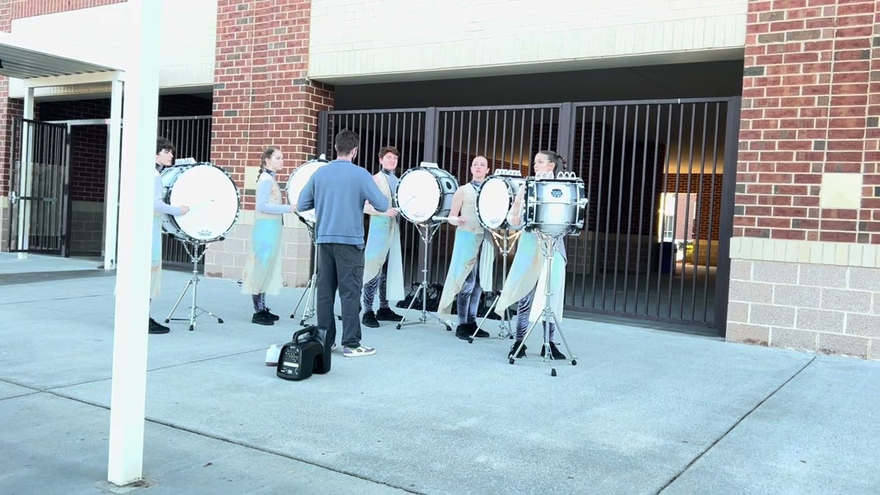 Milton high school Wgi percussion warm up 2026