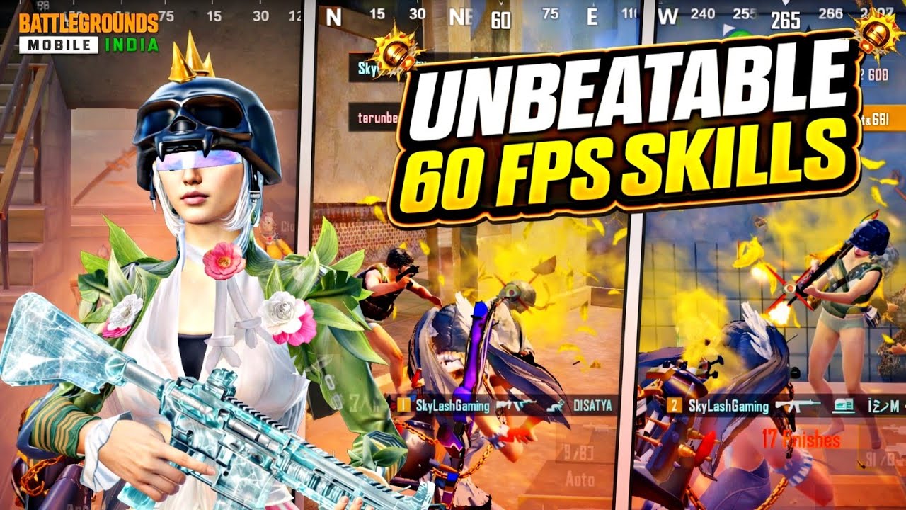 Fastest 60fps Android Player In Bgmi 🦅 || BGMI GAMEPLAY || @skylashgamingyt  