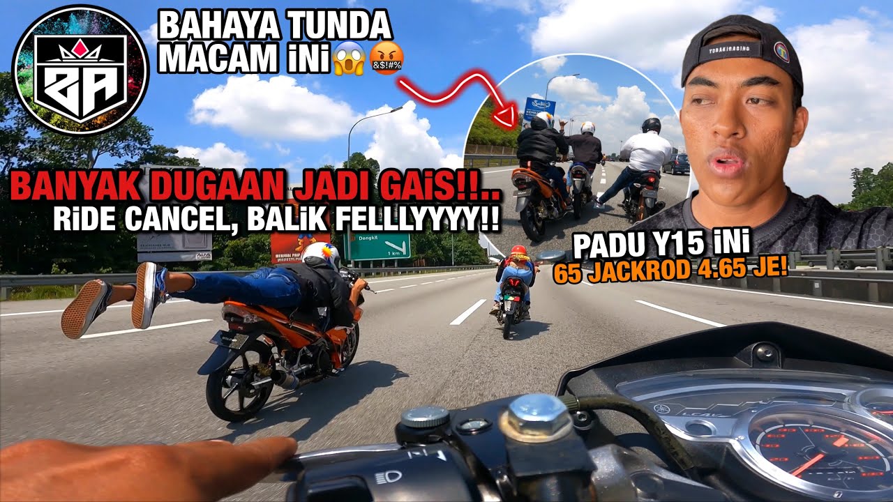 AQiL BAWAK X1R | 2x DUGAAN RiDE CANCEL | BALiK FEELLYYY LAH!