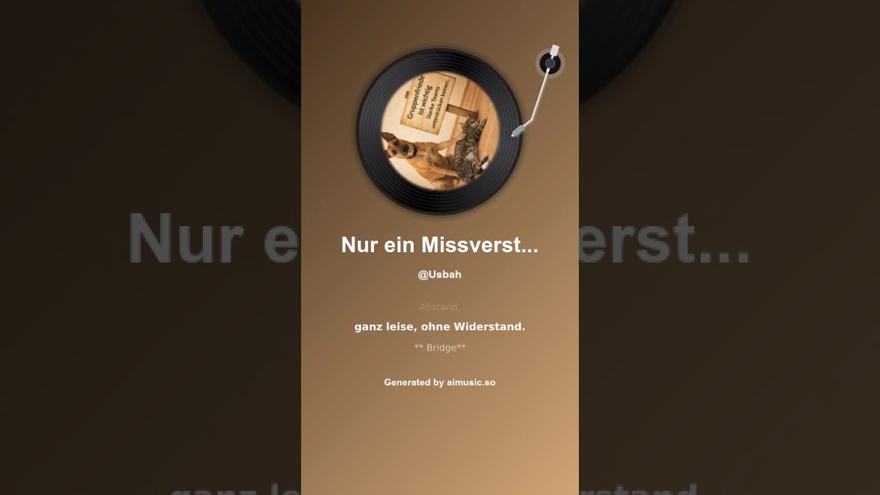 Nur ein Missverständnis