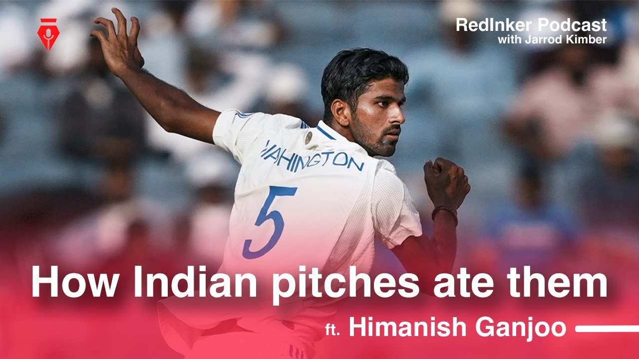 How Indian pitches ate them | ft. Himanish Ganjoo | Red Inker Cricket Podcast