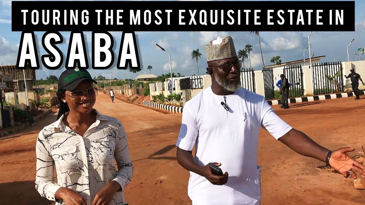 Touring The Most Exquisite Estate in Asaba | Bethel Court Estate Asaba