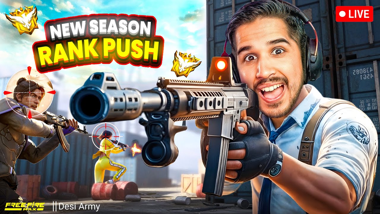 FREE FIRE LIVE WITH AMITBHAI || SUNDAY CHILL STREAM