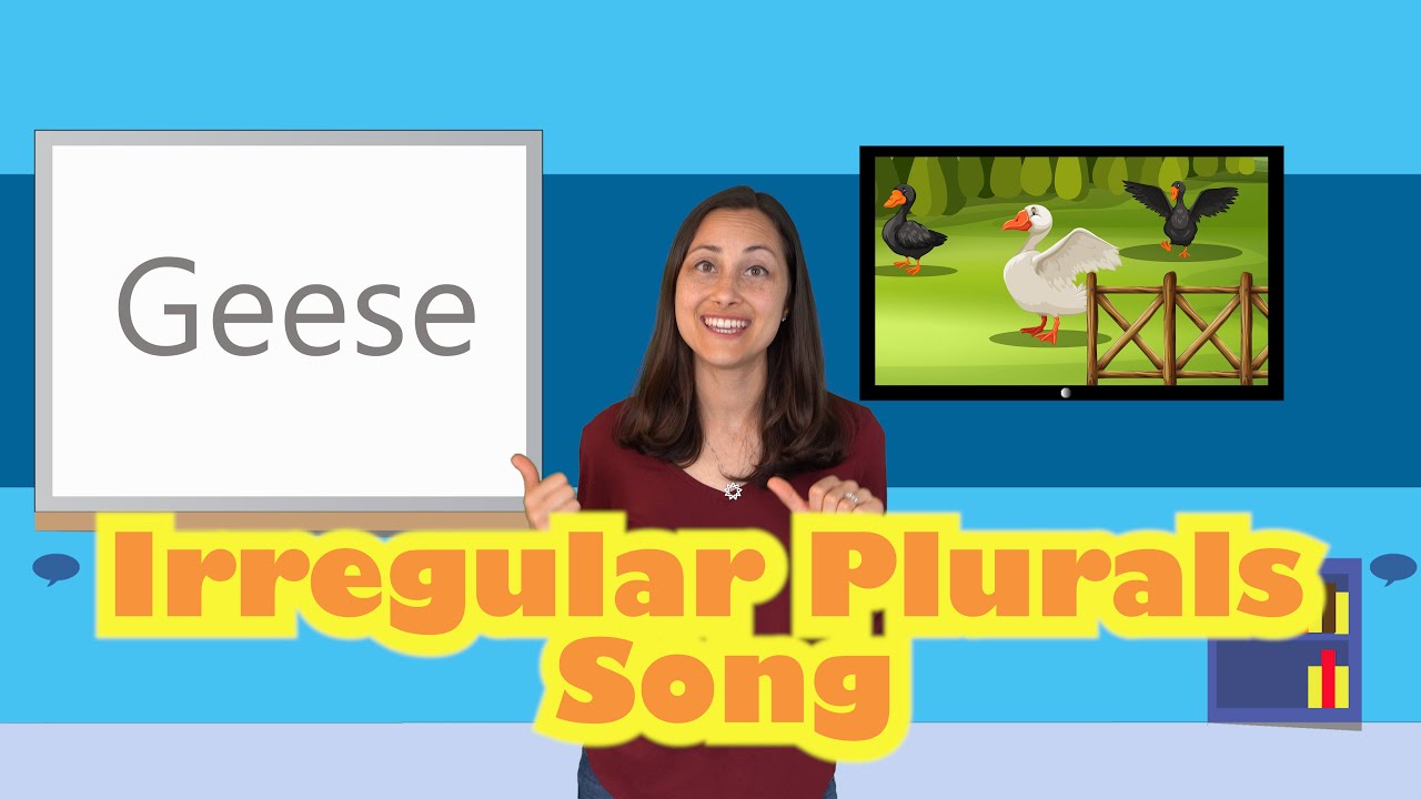 Irregular Plurals Song | Songs for Speech Therapy and ELD