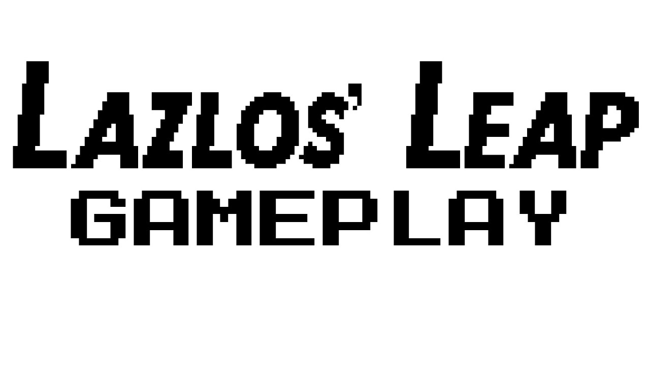 Lazlos' Leap 1992 Game Boy Gameplay