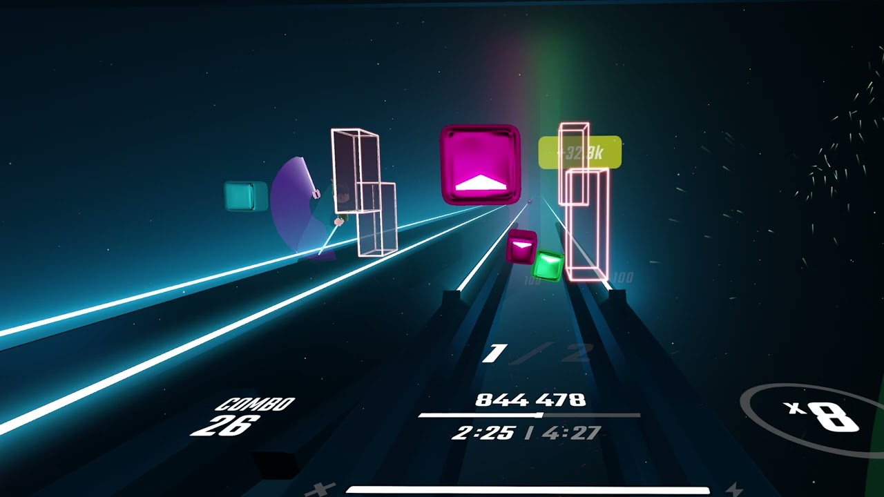 Dragon smash goblin- BEATSABER (need to fix camera settings)
