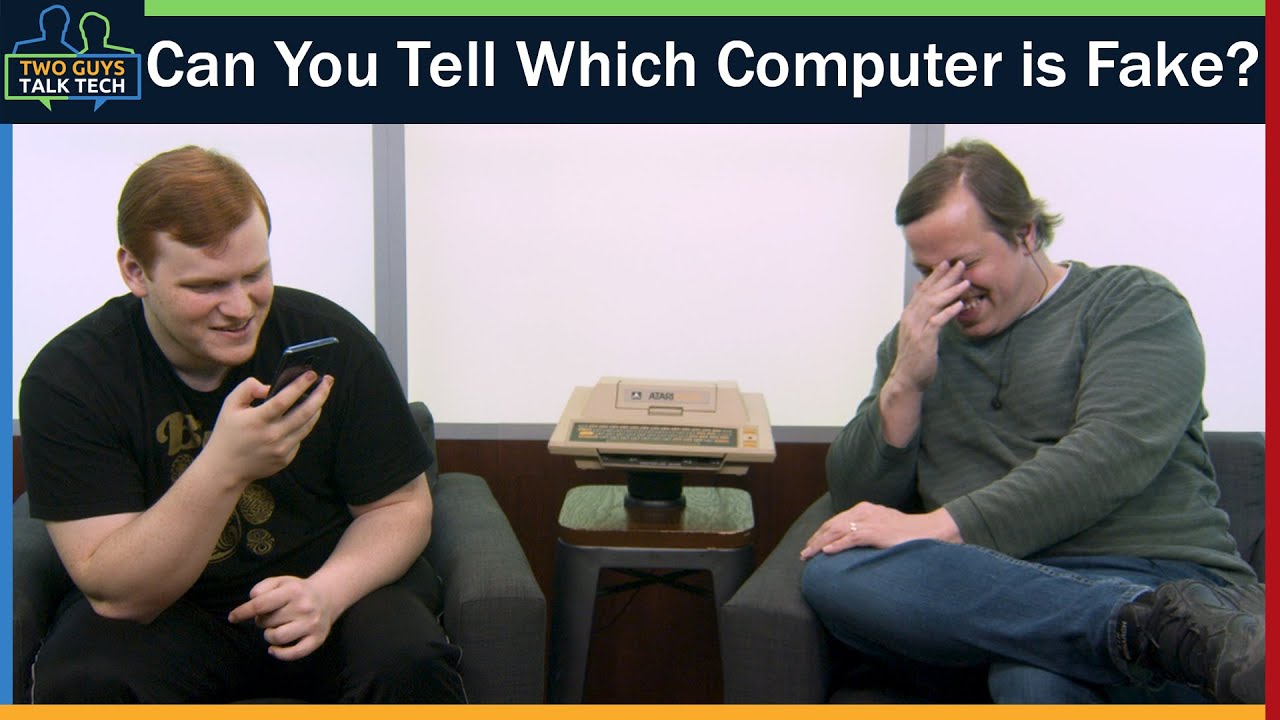 The Fake Computer Guessing Game! - Two Guys Talk Tech