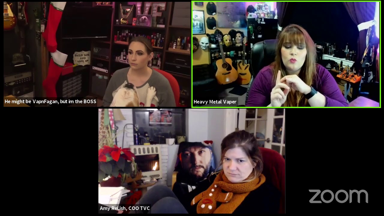 The Vape Wives -- Holiday E-liquid Flavors