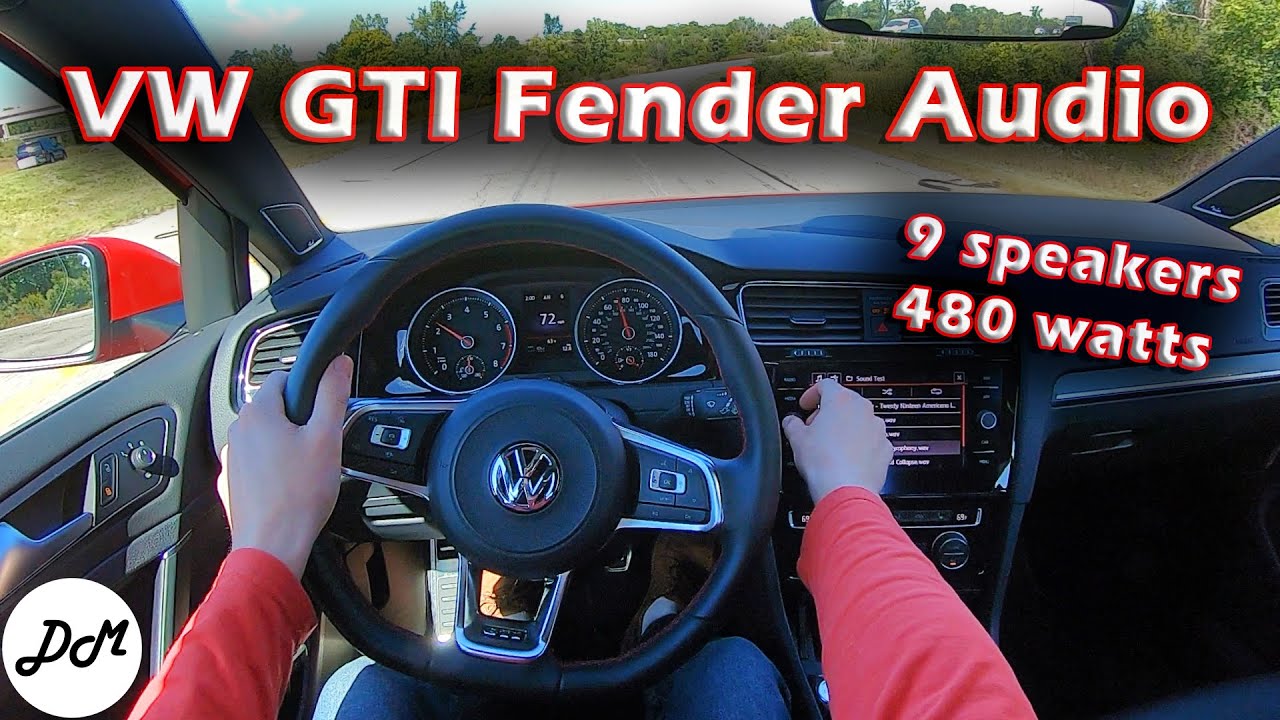 2020 Volkswagen Golf GTI – Fender Sound System Review