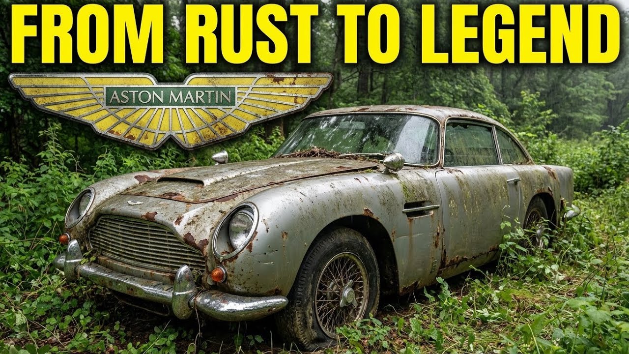 🎧 ASMR Restoration: Bringing a Wrecked Aston Martin DB5 Back to Life