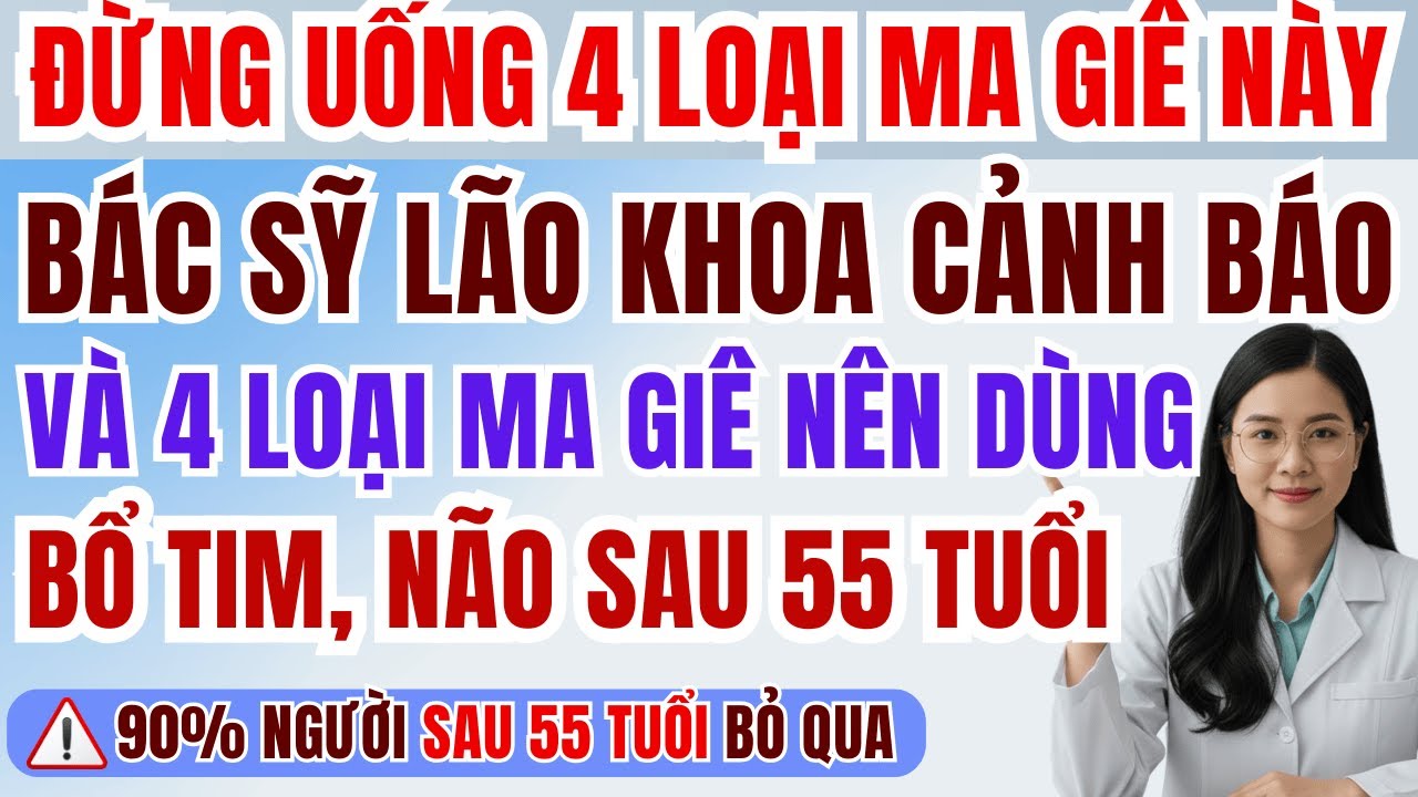 người cao tuổi: Nên Uống Loại Magie Nào? Cảnh Báo 4 Loại Tệ Nhất, 4 Loại Tốt Nhất Ai Cũng Phải Biết.