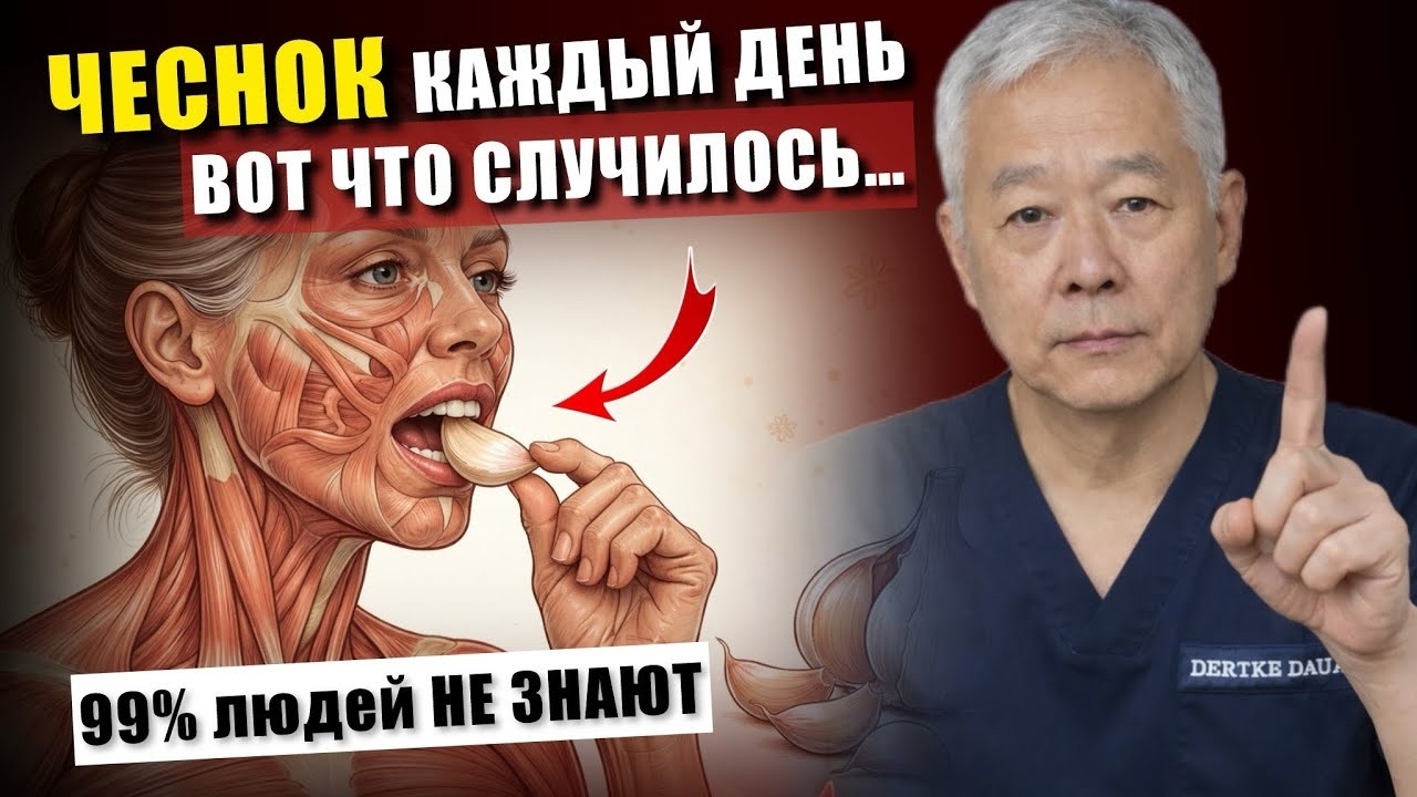 Она ела чеснок каждый день — через месяц её организм начал меняться