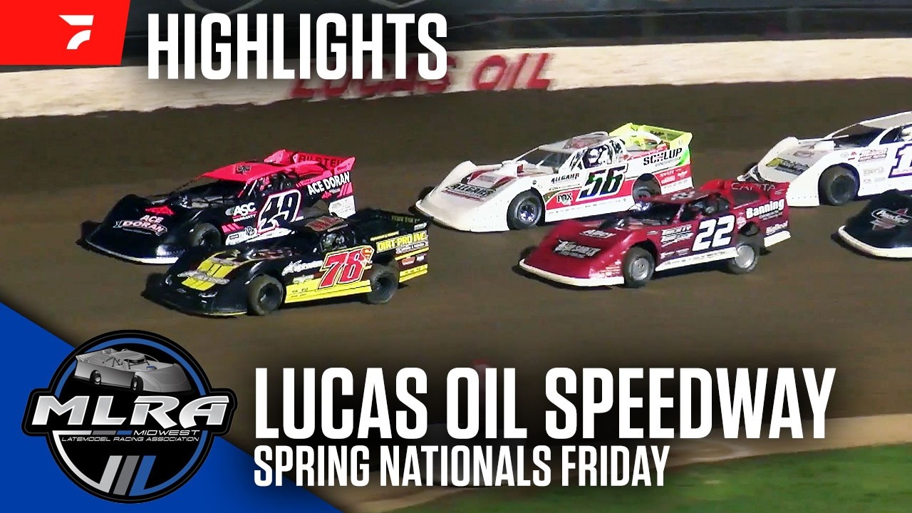 MLRA Spring Nationals Night #1 | Super Late Models at Lucas Oil Speedway 4/3/26 | Highlights