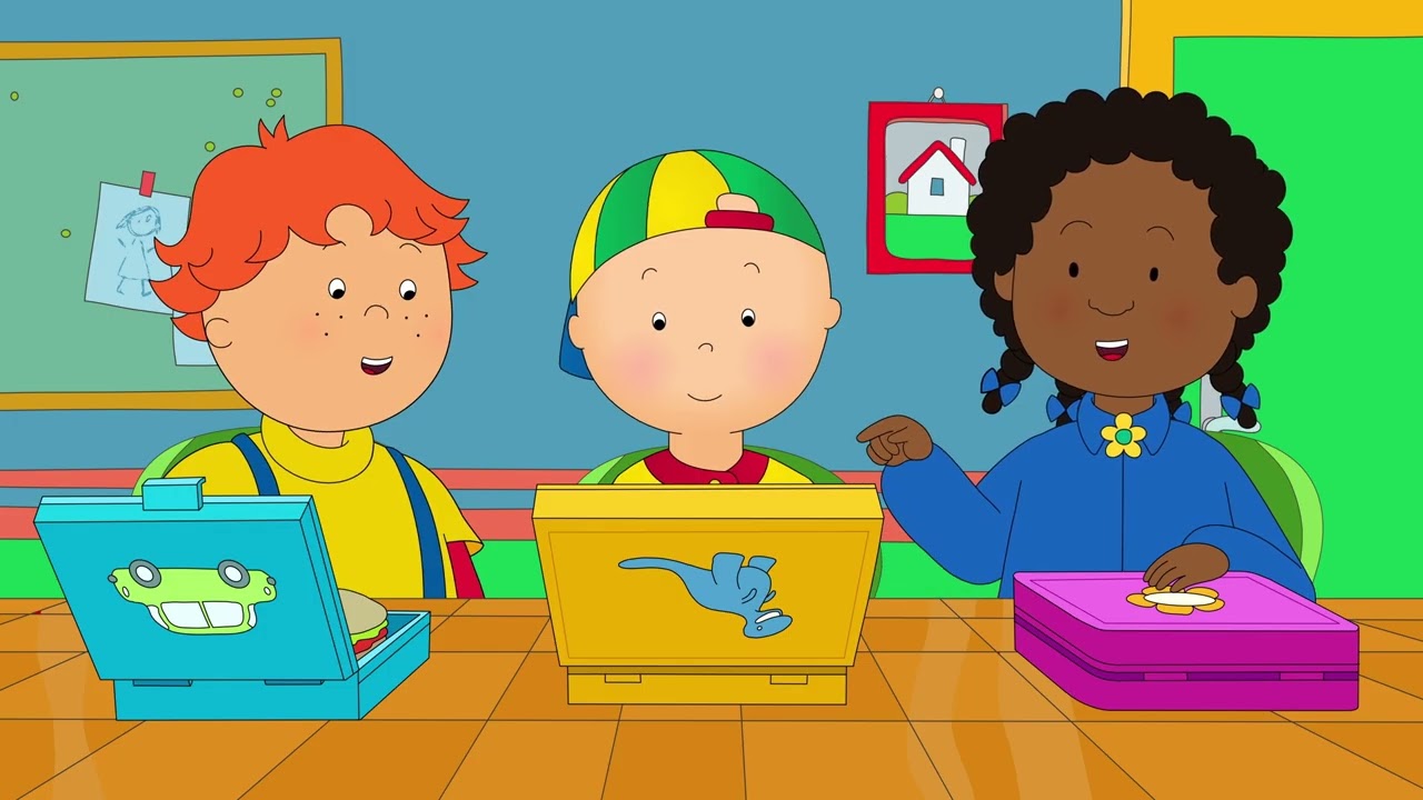 Caillou - Ein Tag mit Papa bei der Arbeit! | WildBrain Kindergarten