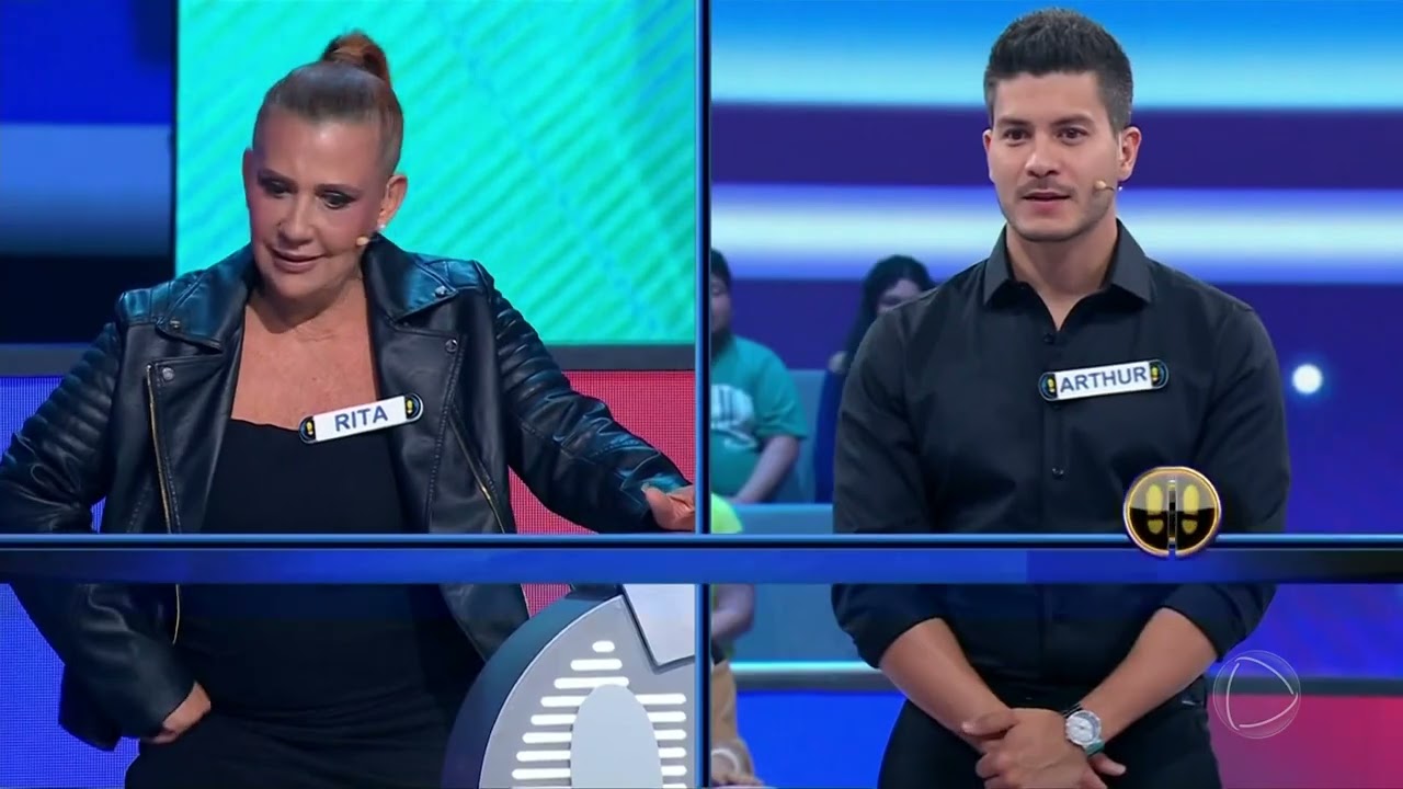 ACERTE OU CAIA: Rita Cadillac perde duelo com Arthur e desespera ao cair no buraco