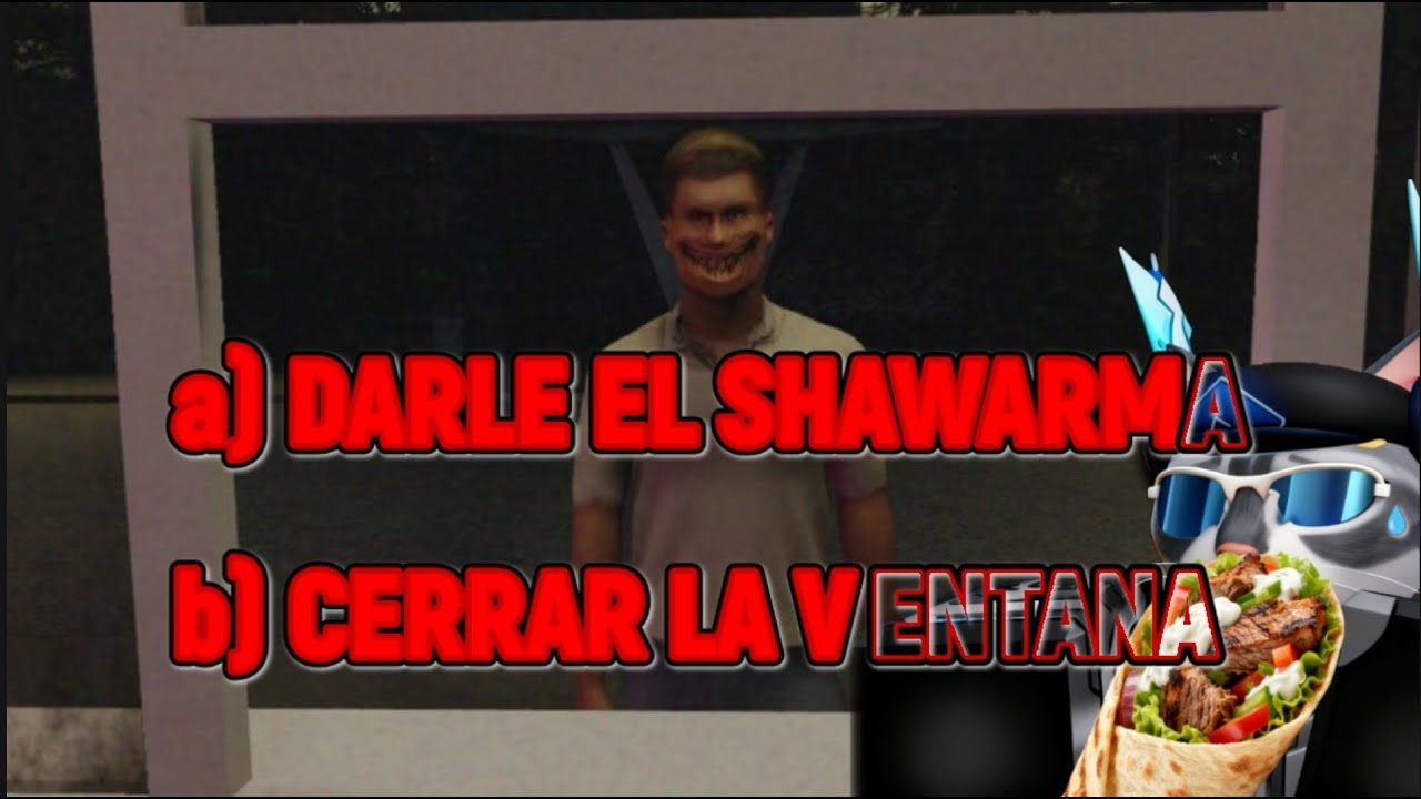 JUGANDO SCARY SHAWARMA KIOSK CON SUSCRIPTORES