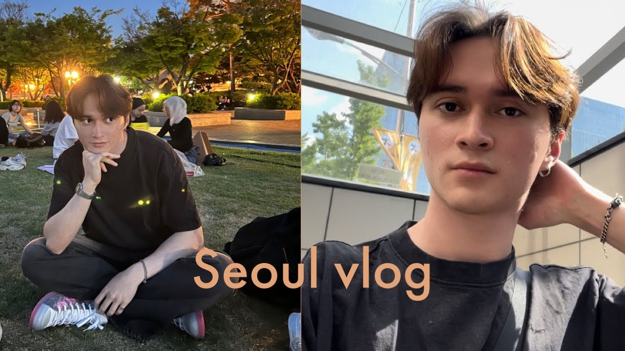 solo in Seoul - university festivals, time with friends,  and local markets
