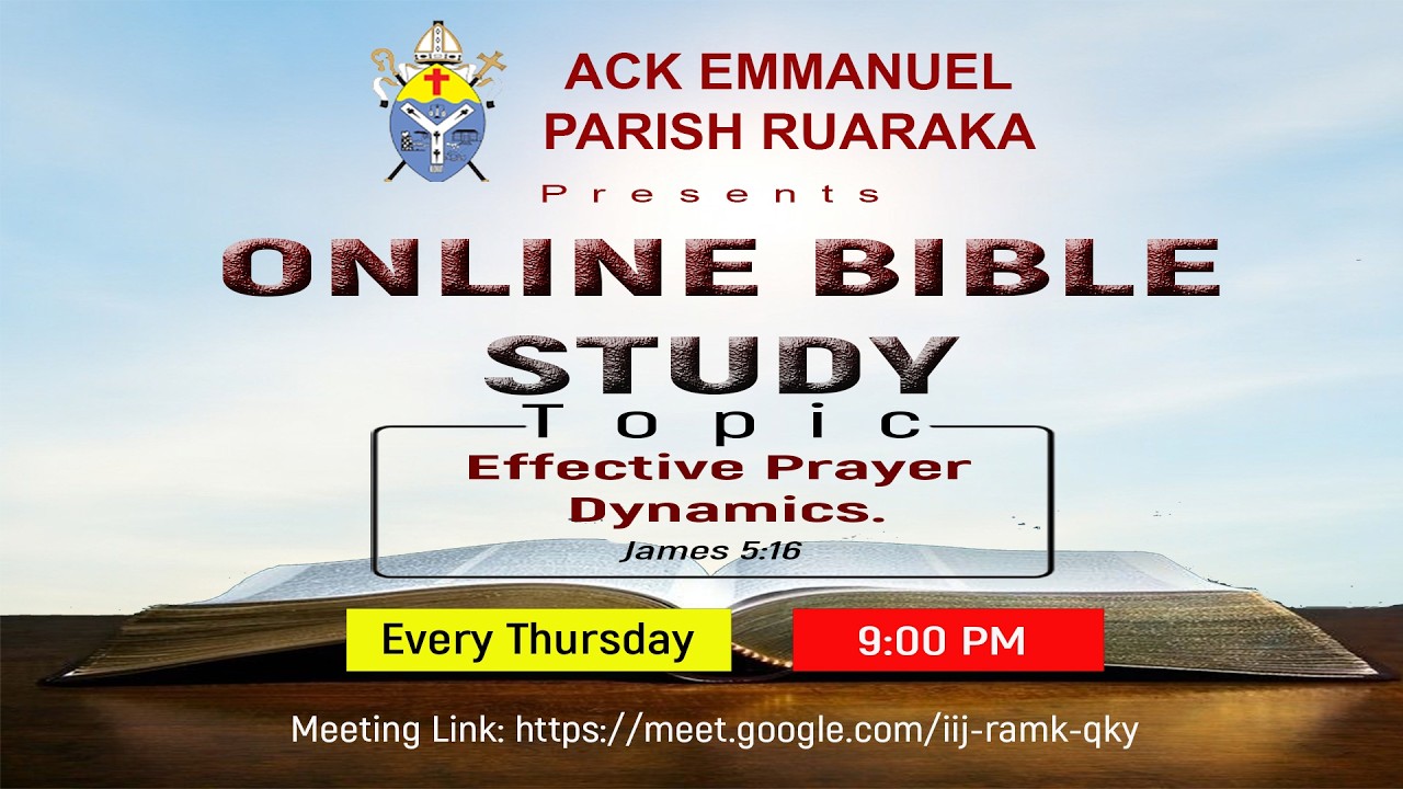 The Dynamics of Prayer Part 1