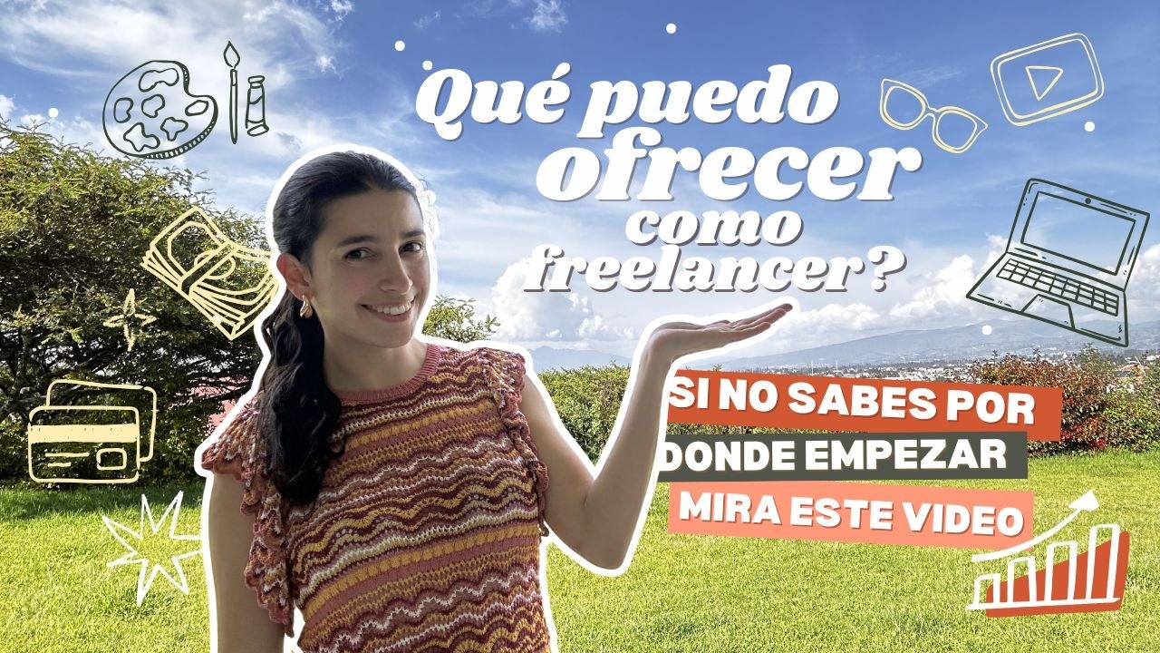 Si no sabes qué ofrecer para empezar a trabajar online, este video es para ti...