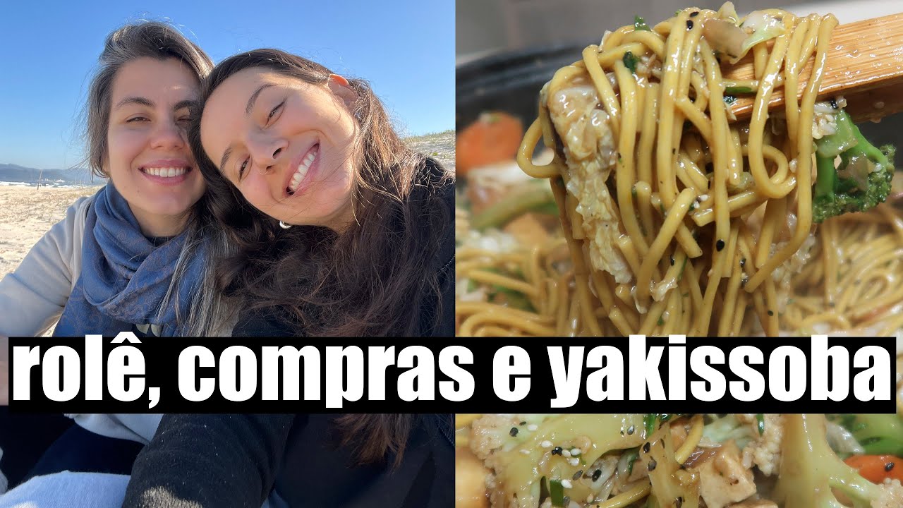 COMPRINHAS NA LOJA ASIÁTICA, ROLÊ NA PRAIA E YAKISSOBA | TNM Vegg