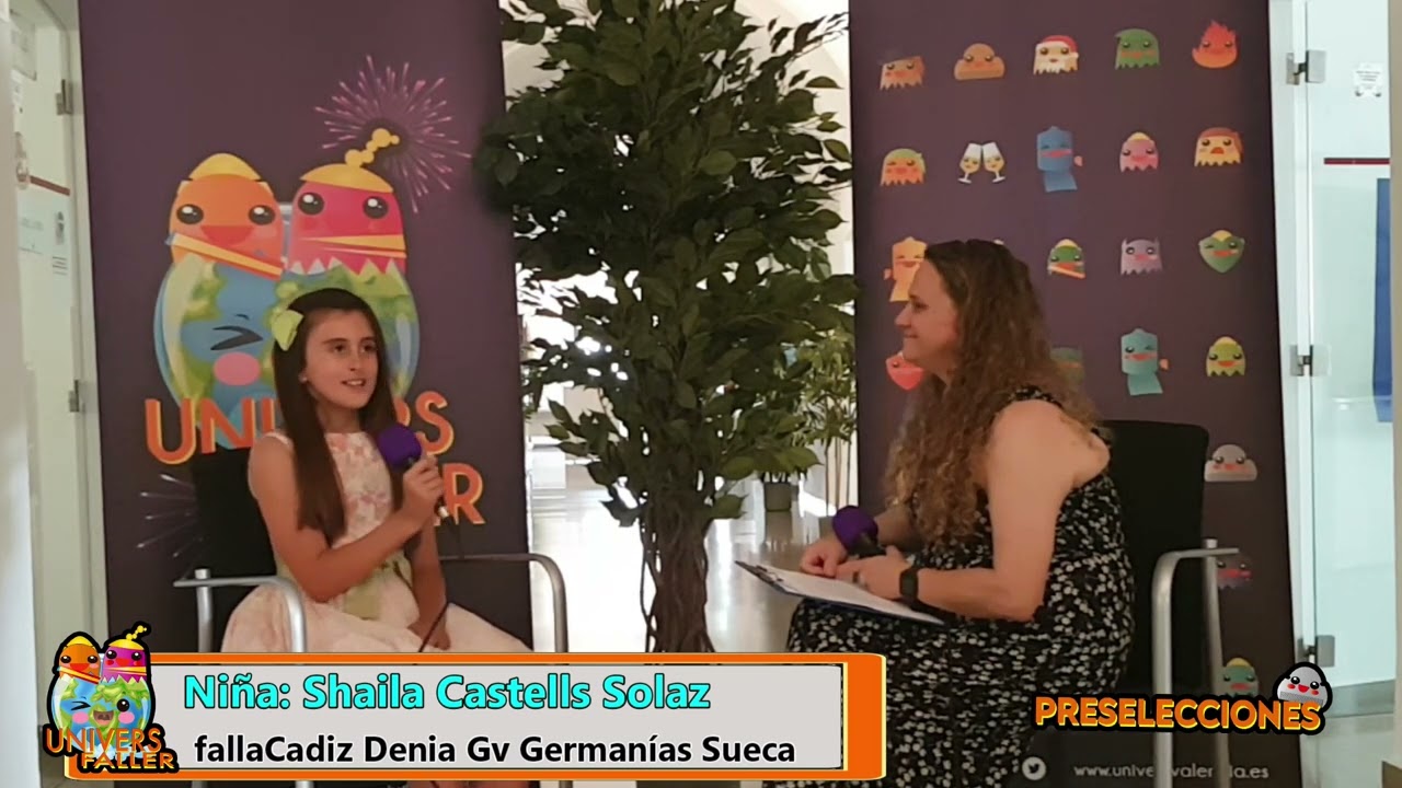 Univers Faller Niña Shaila Castells Solaz #Preselecions25