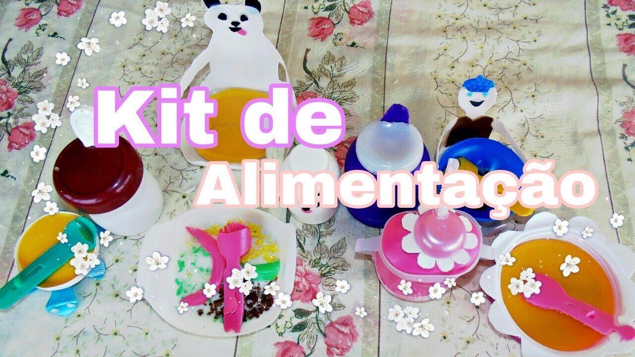 Kit de Comida para bebê reborn/bonecas