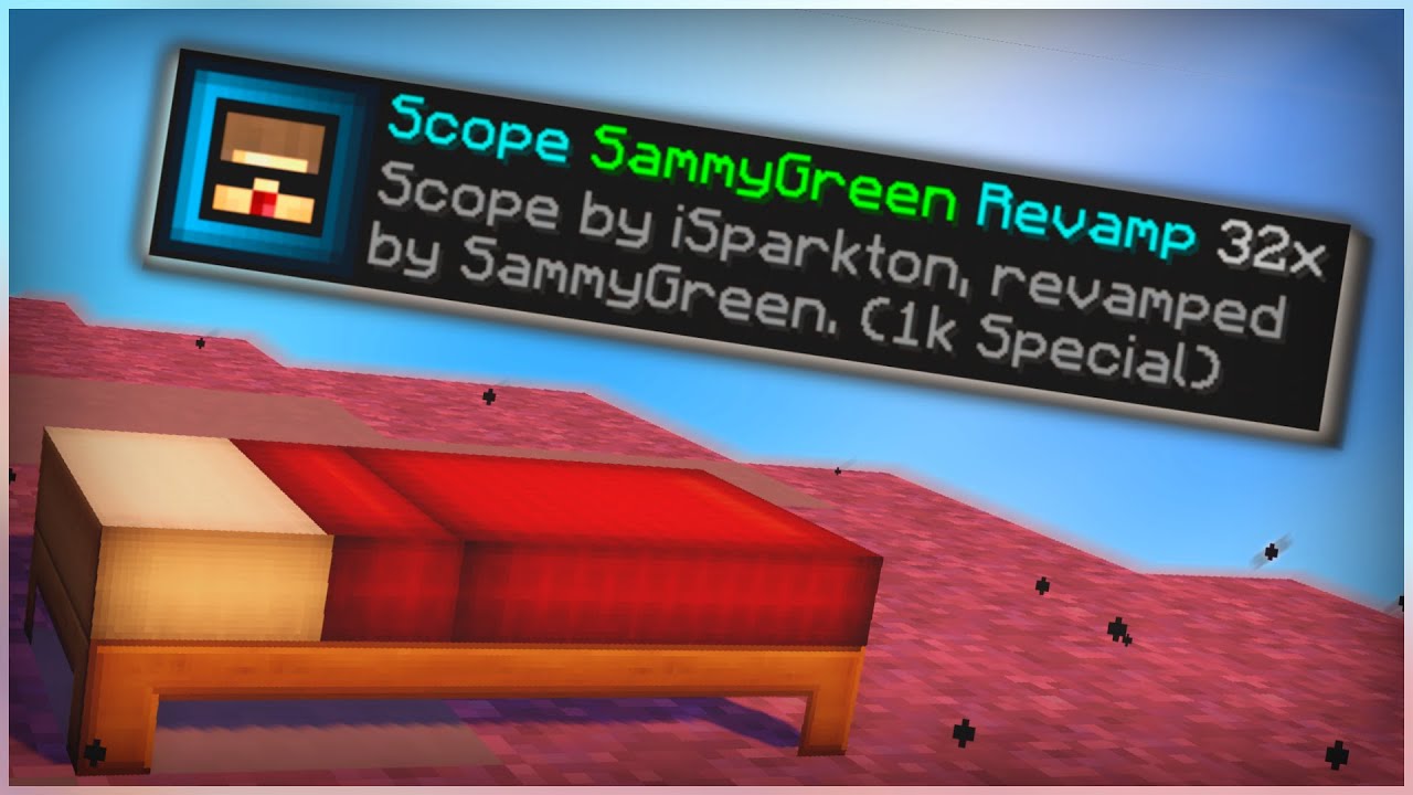 bedwars using my old resource pack