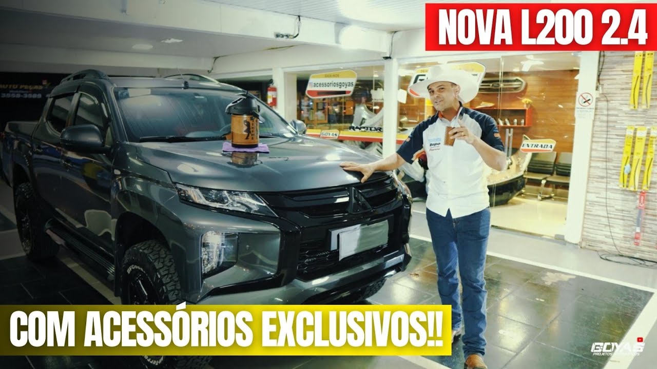 NOVA L200 2.4 COM ACESSÓRIOS EXCLUSIVOS!!