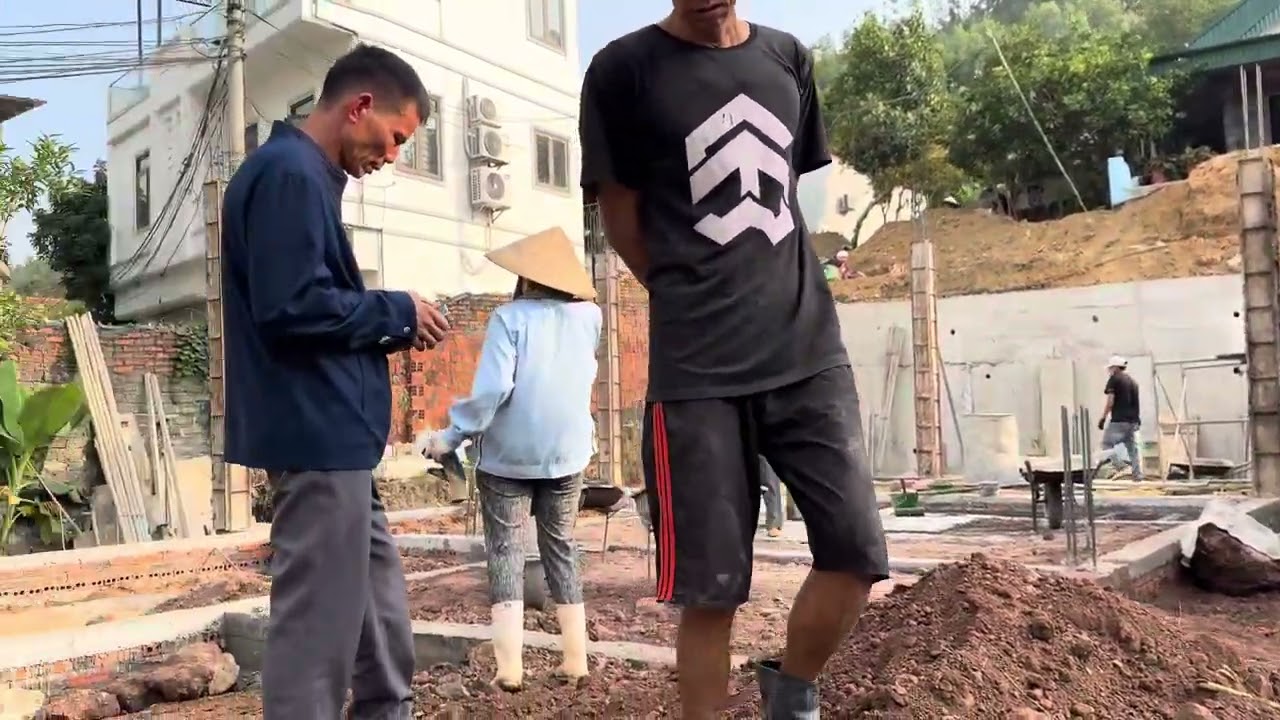 Phóng sự công trình sử dụng xi măng Long Sơn TP Hạ Long ngày 7/12/2025