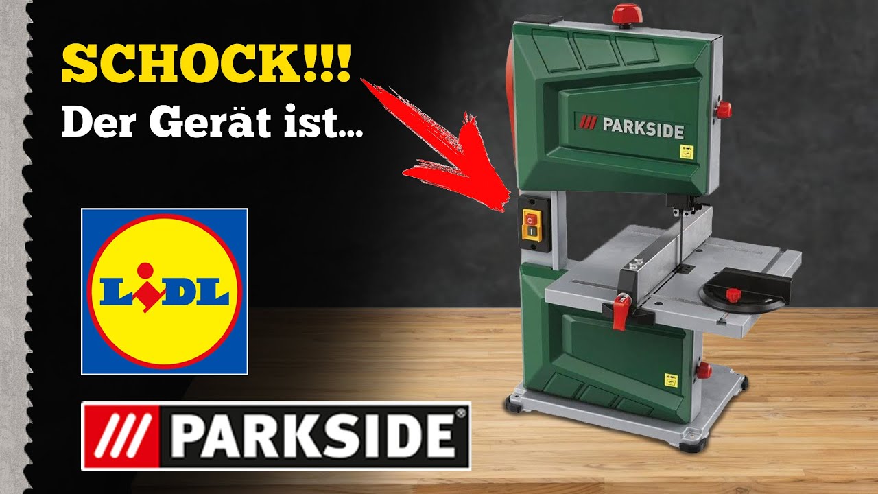 BANDSÄGE von PARKSIDE für 139 EURO? Ganz ehrlich, diese Säge ist...