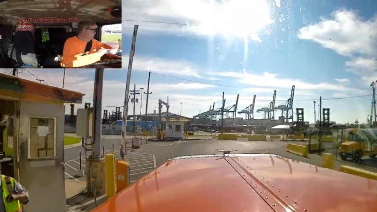 #720 The Port of New Orleans The Life of an Owner Operator Flatbed Truck Driver