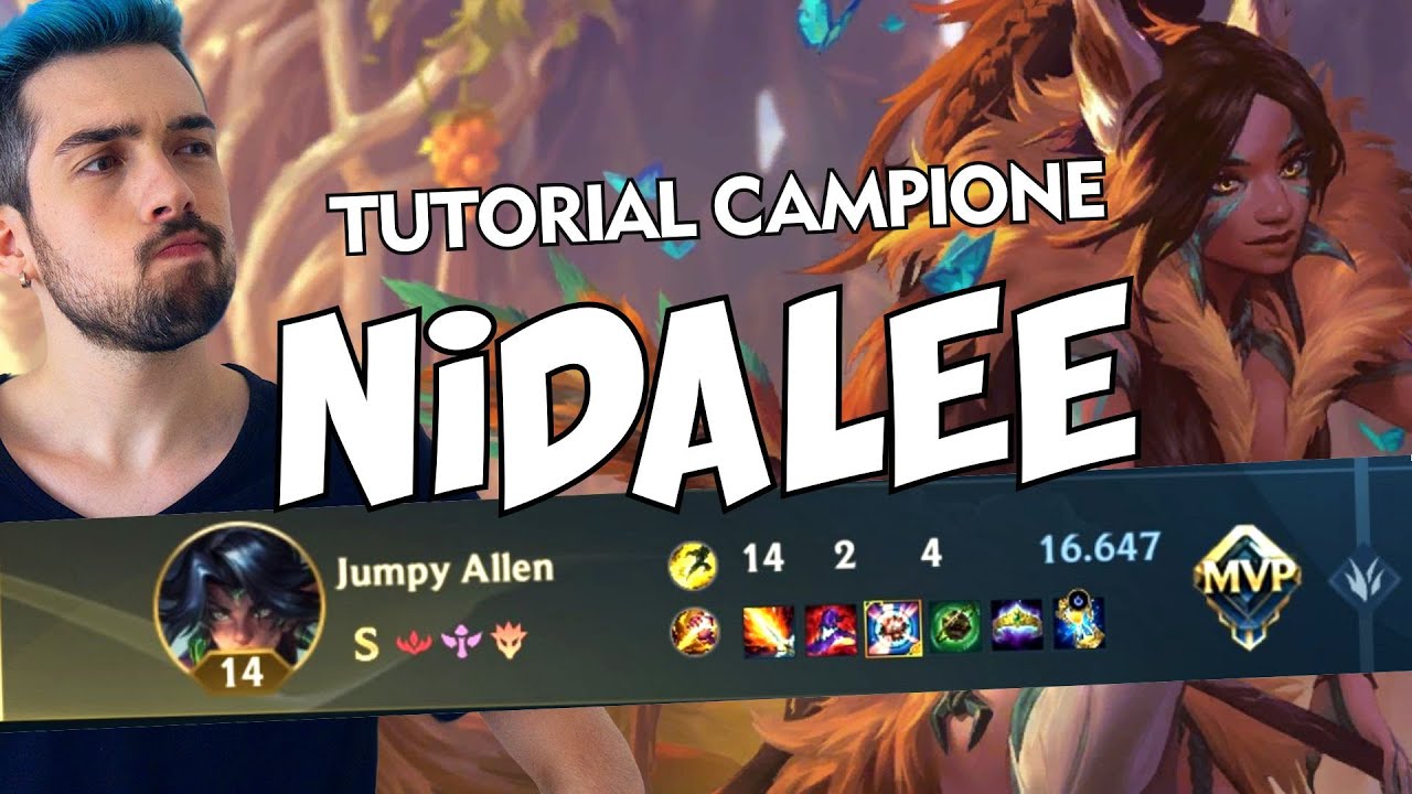 NIDALEE E' BROKEN! | Tutorial Commentary