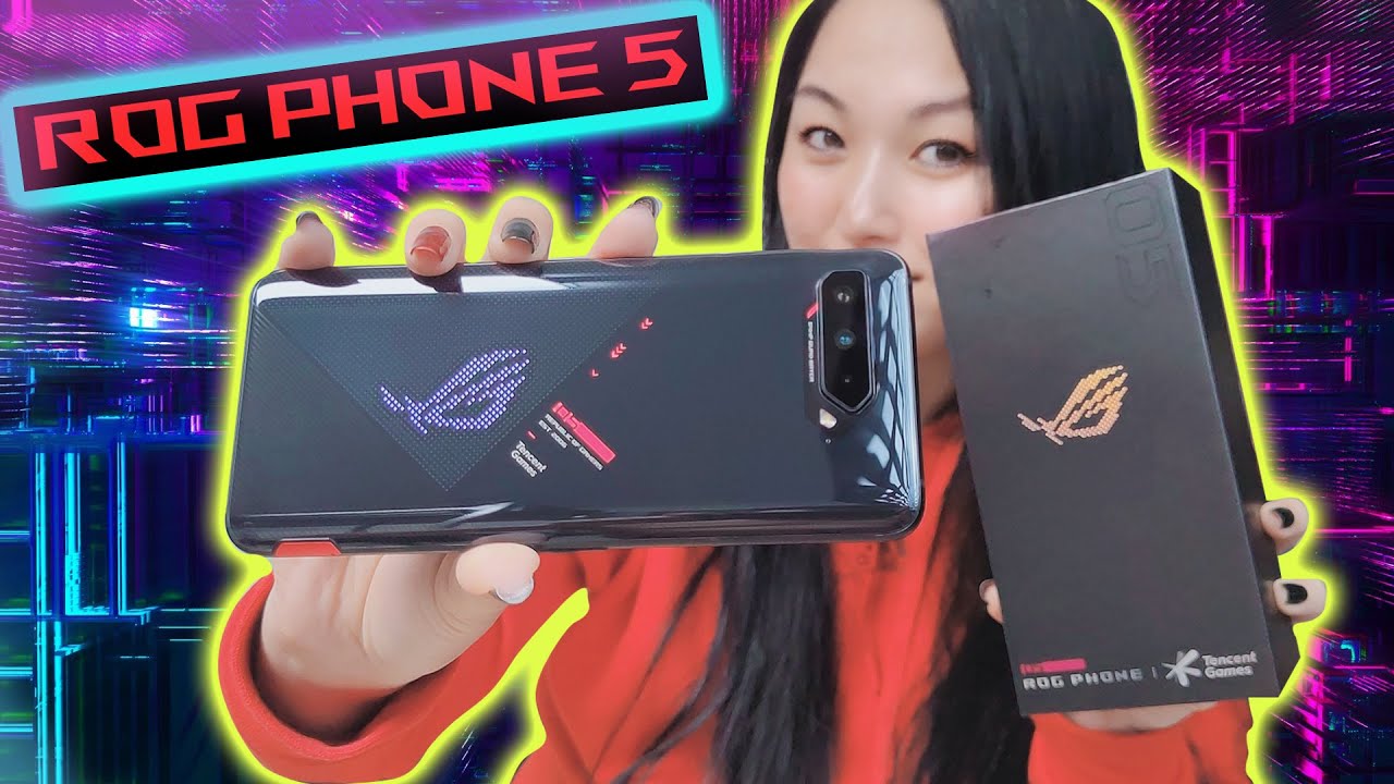 ASUS ROG PHONE 5 EM MÃOS! O celular Gamer mais poderoso Unbox