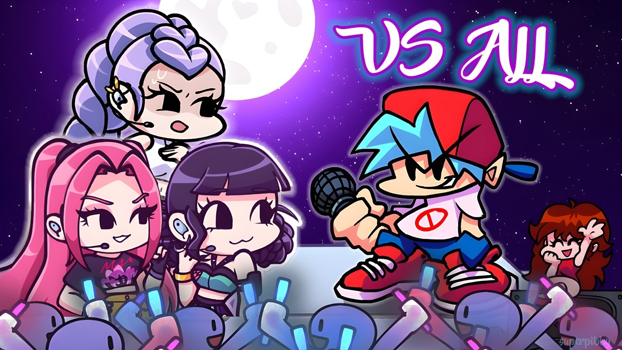 FNF - Vs Rumi & KPop Demon Hunters Girls (UPDATE) (Golden Song) [Friday Night Funkin']