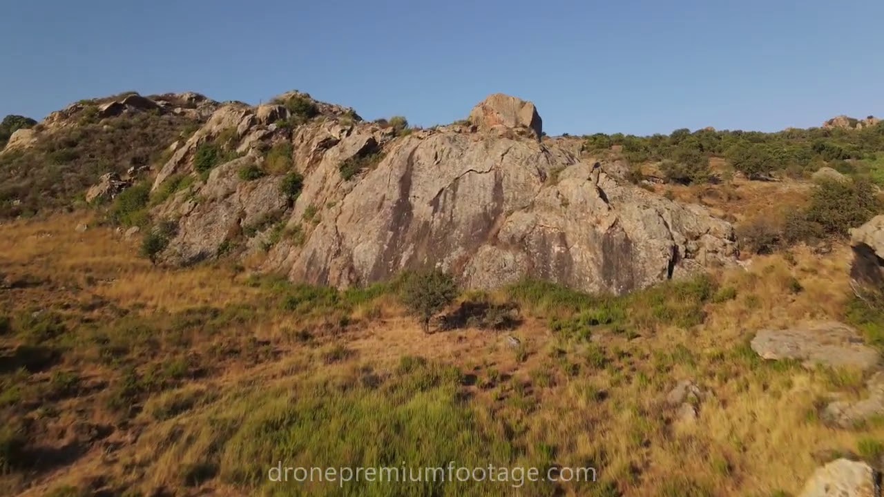 [Drone Footage] Explore the fields and rocks in Drouseia Hills - Paphos - Cyprus.