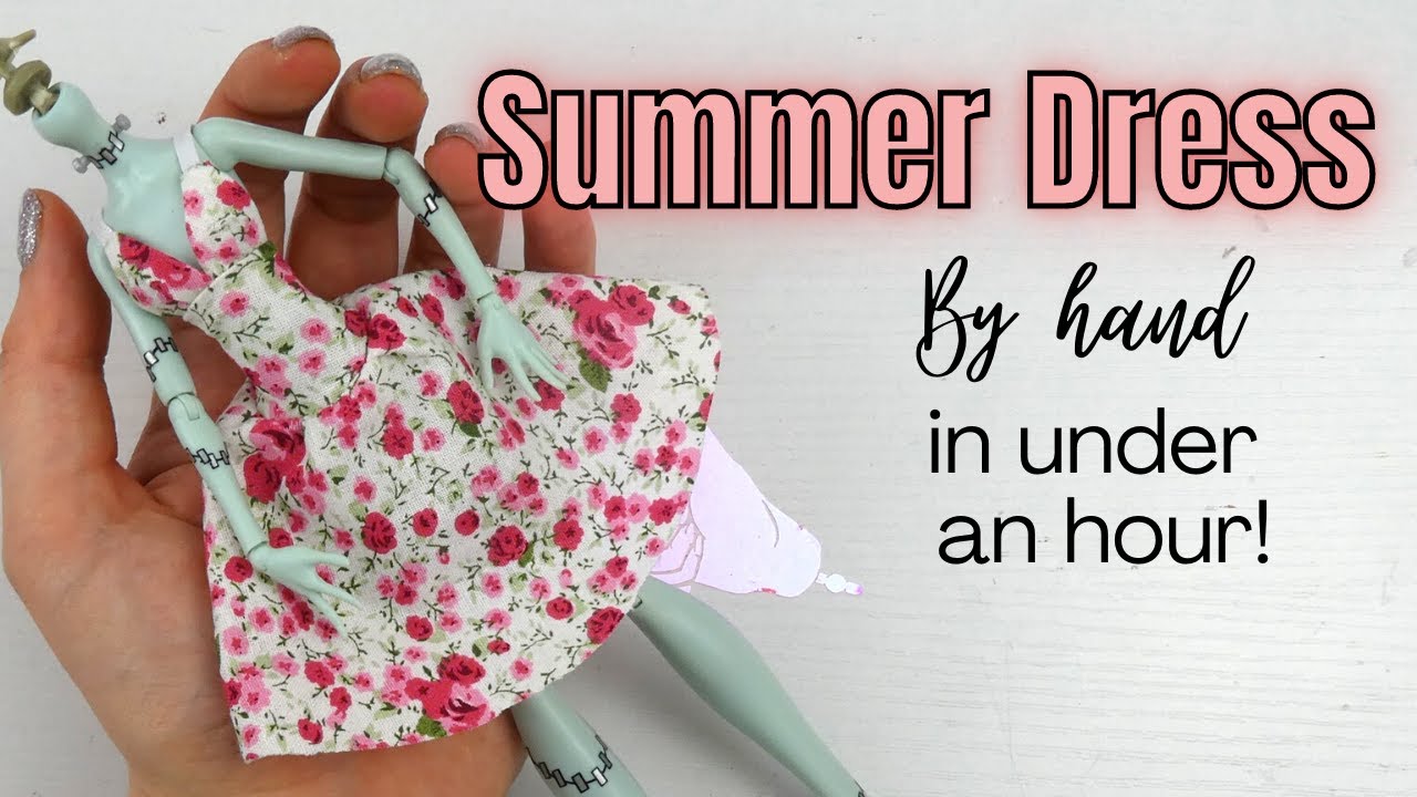 Monster High Summer Dress Tutorial